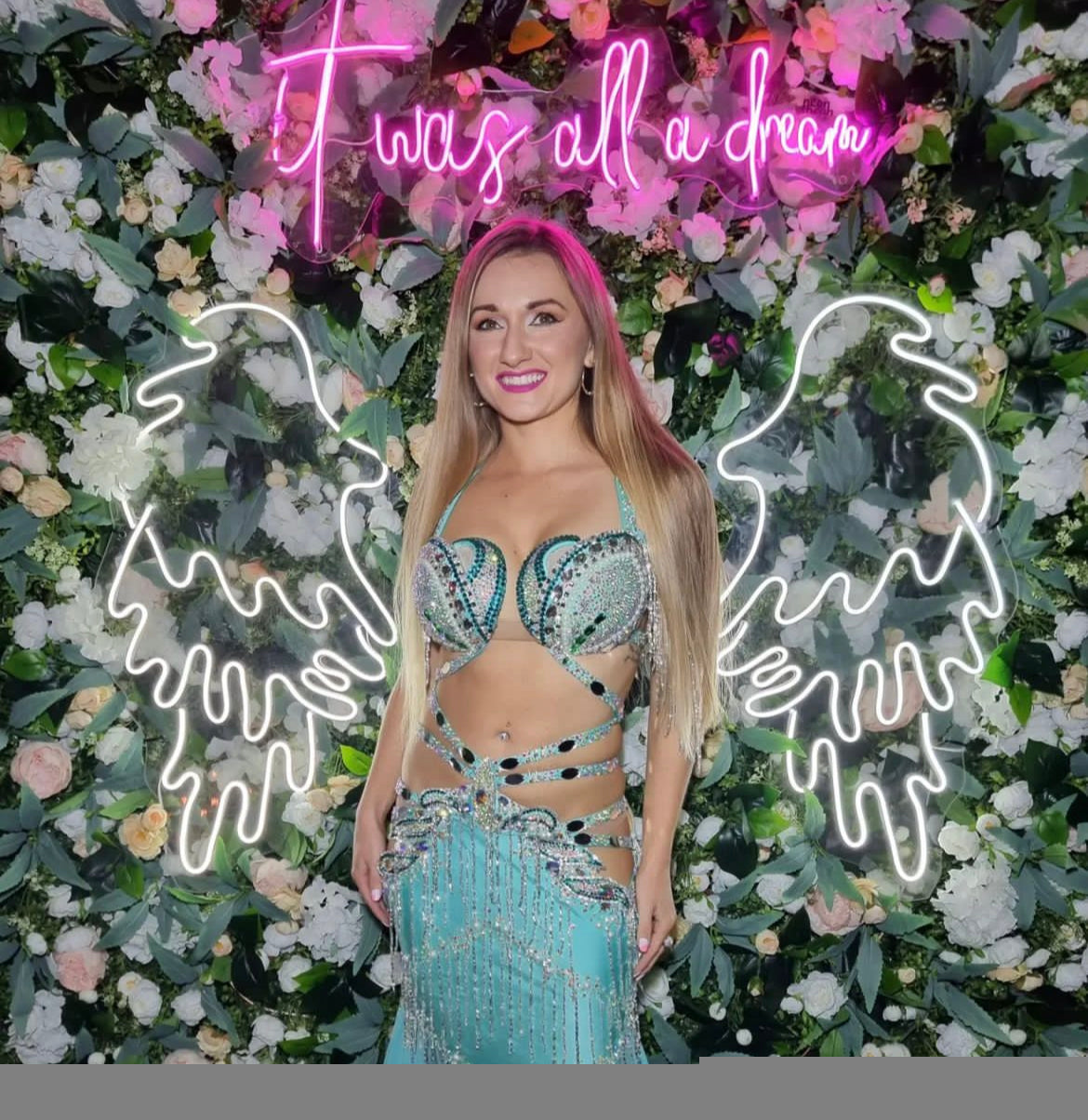 Large Set Of Neon Wings