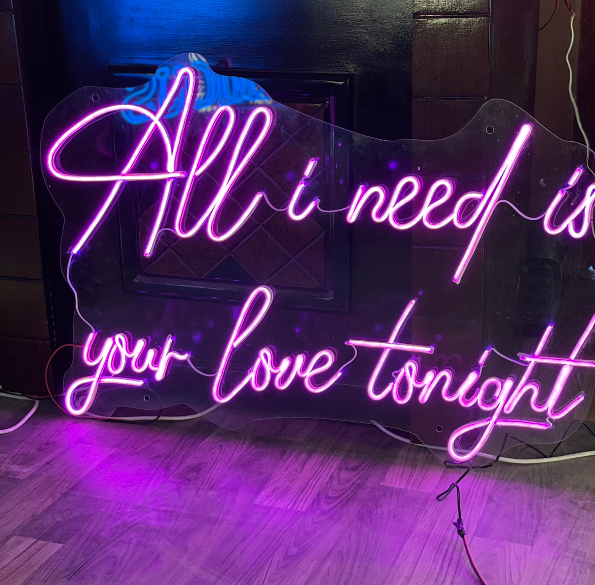 All i need is your love tonight