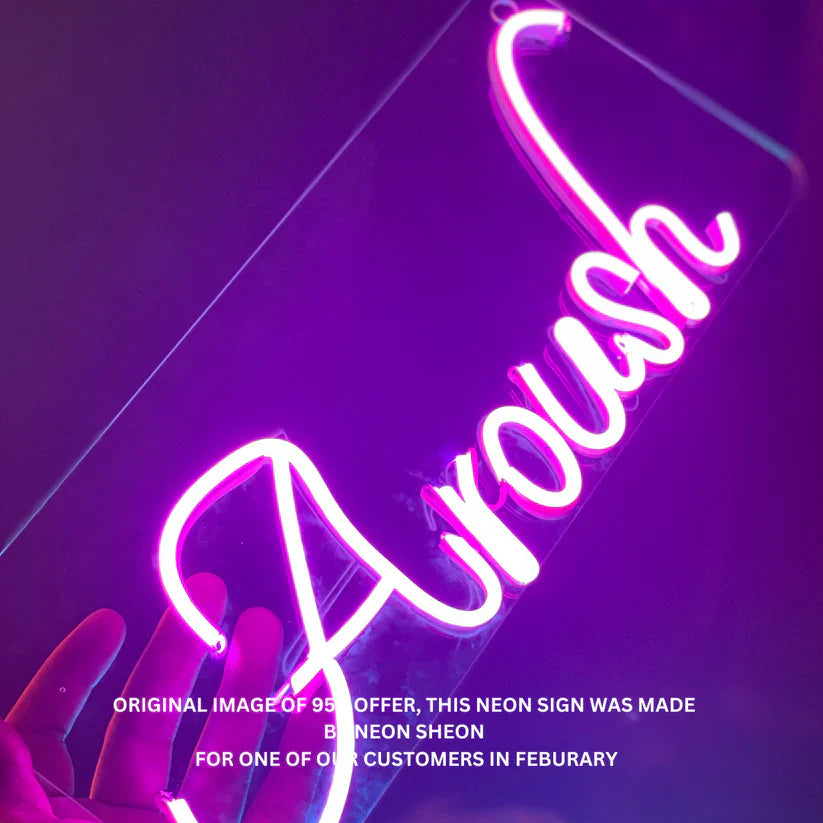 CUSTOM NEON IN 1800 (FREE ADAPTER)