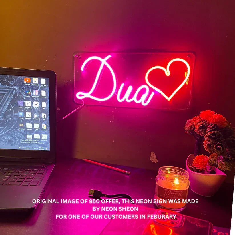 CUSTOM NEON IN 1800 (FREE ADAPTER)