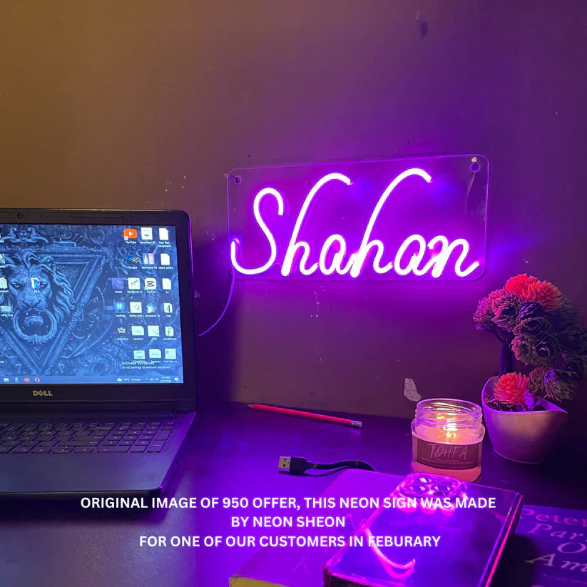 CUSTOM NEON IN 1800 (FREE ADAPTER)