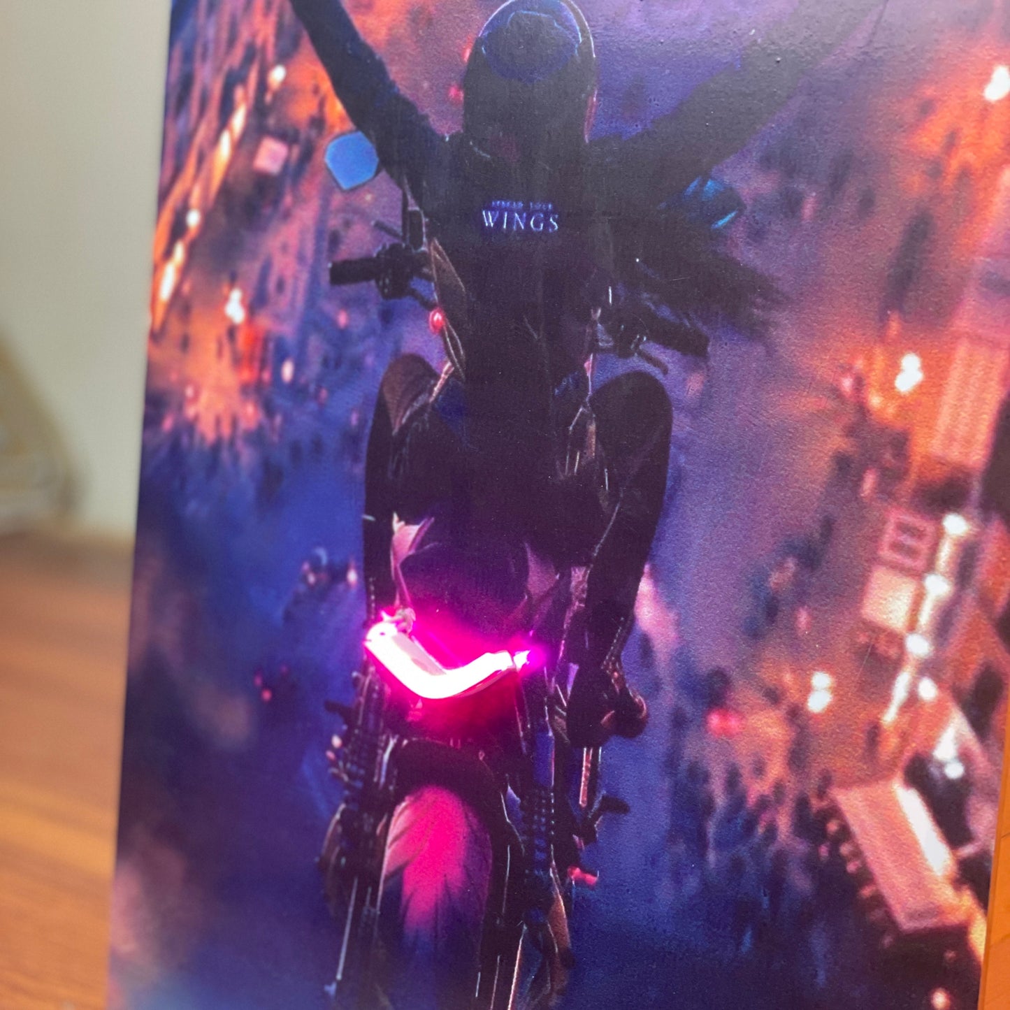 Bike Neon Poster: Ride the Light