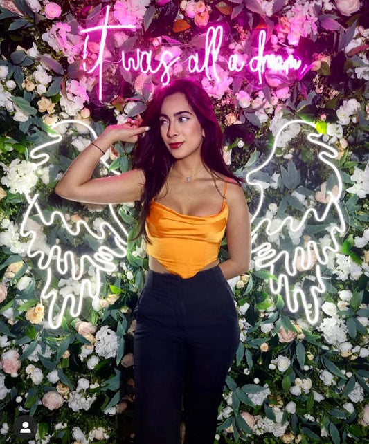 Large Set Of Neon Wings