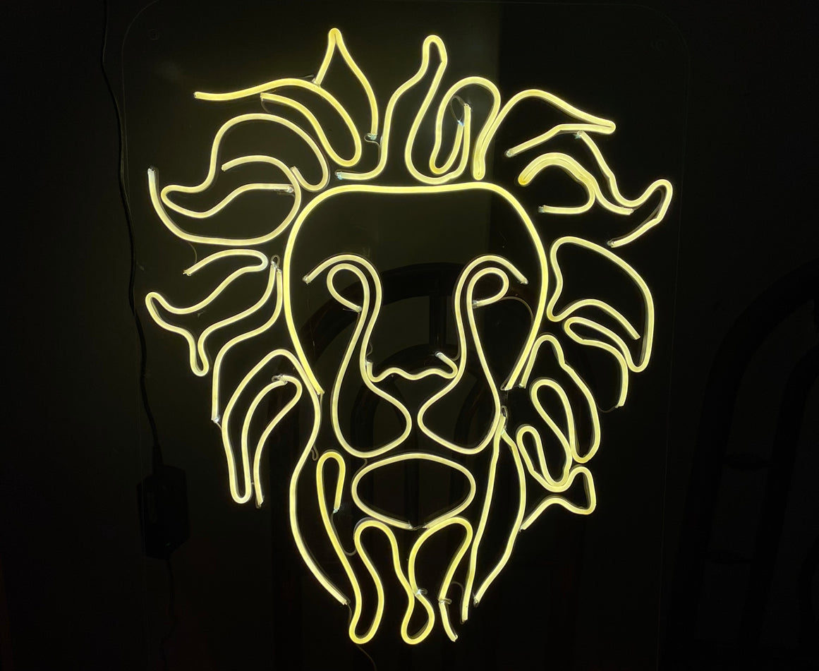 LION neon sign
