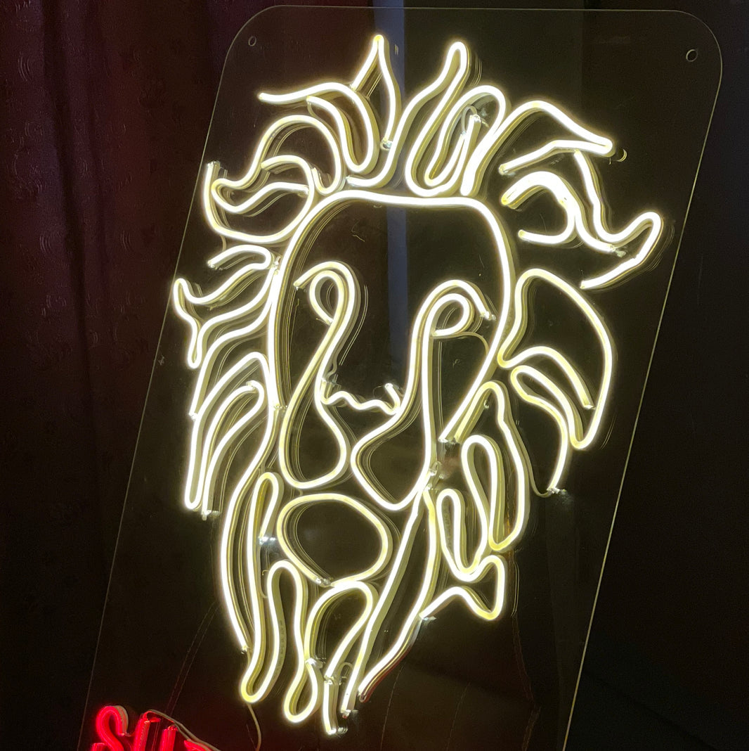 LION neon sign
