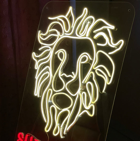 LION neon sign