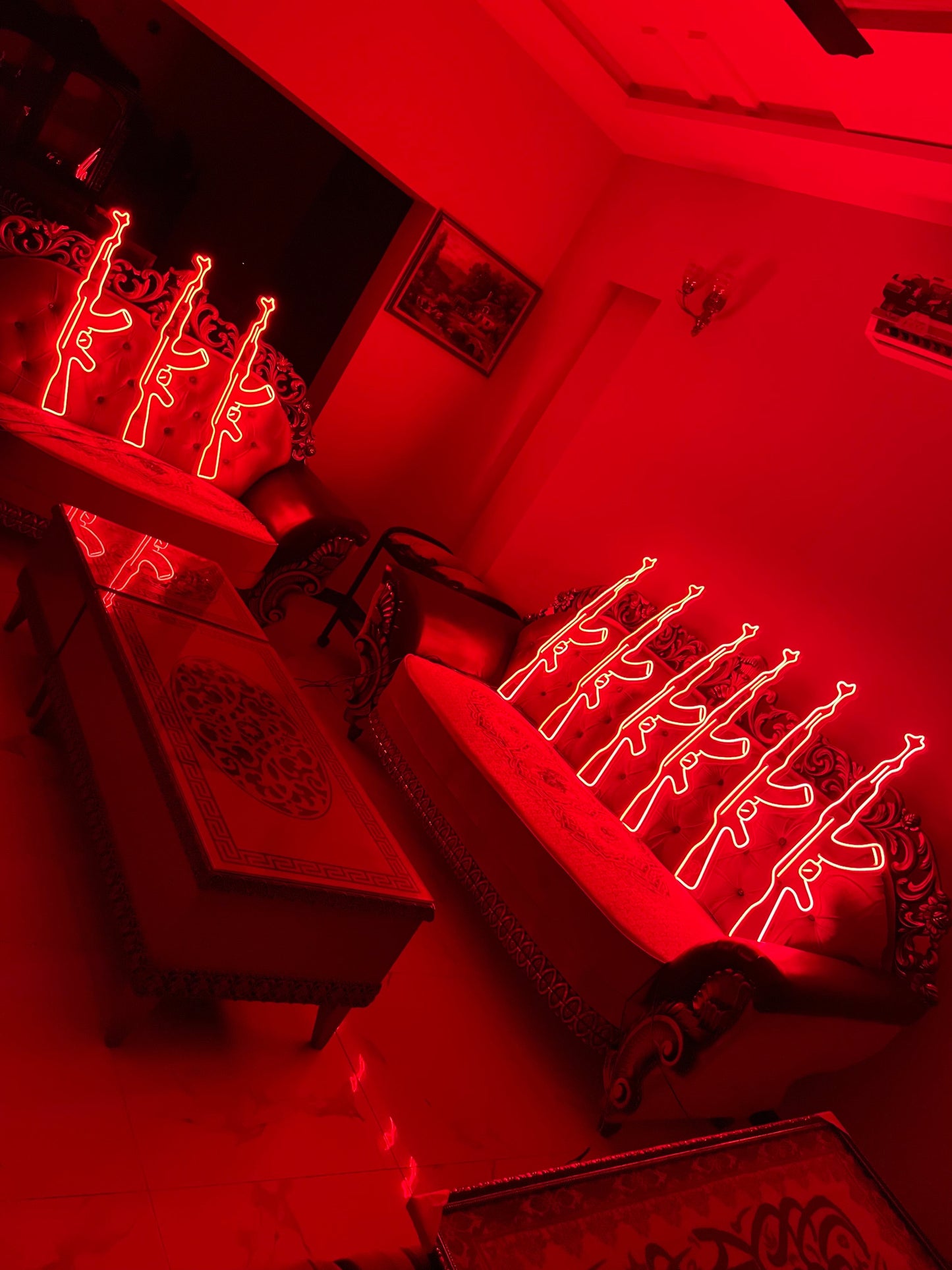 AK-47 Neon Sign
