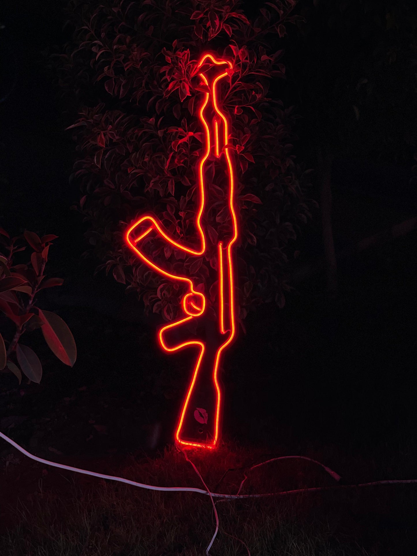 AK-47 Neon Sign