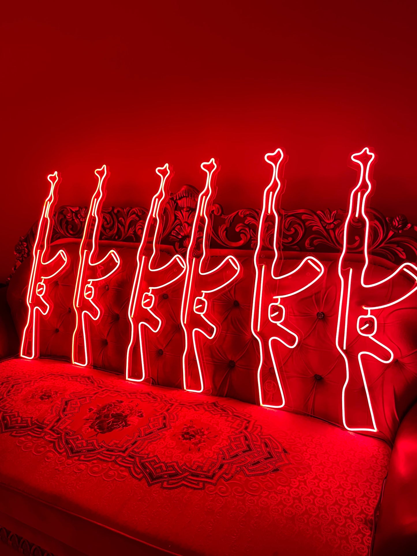 AK-47 Neon Sign